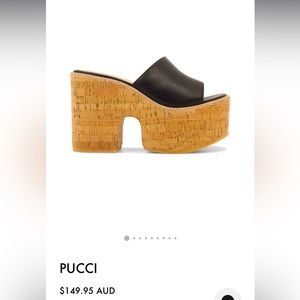 ROC boots brand, Never Worn, Iconic cork platform, size 38 AUS